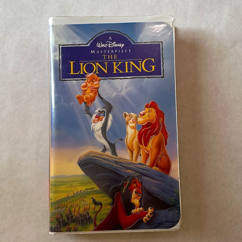 The Lion King on VHS (1995)